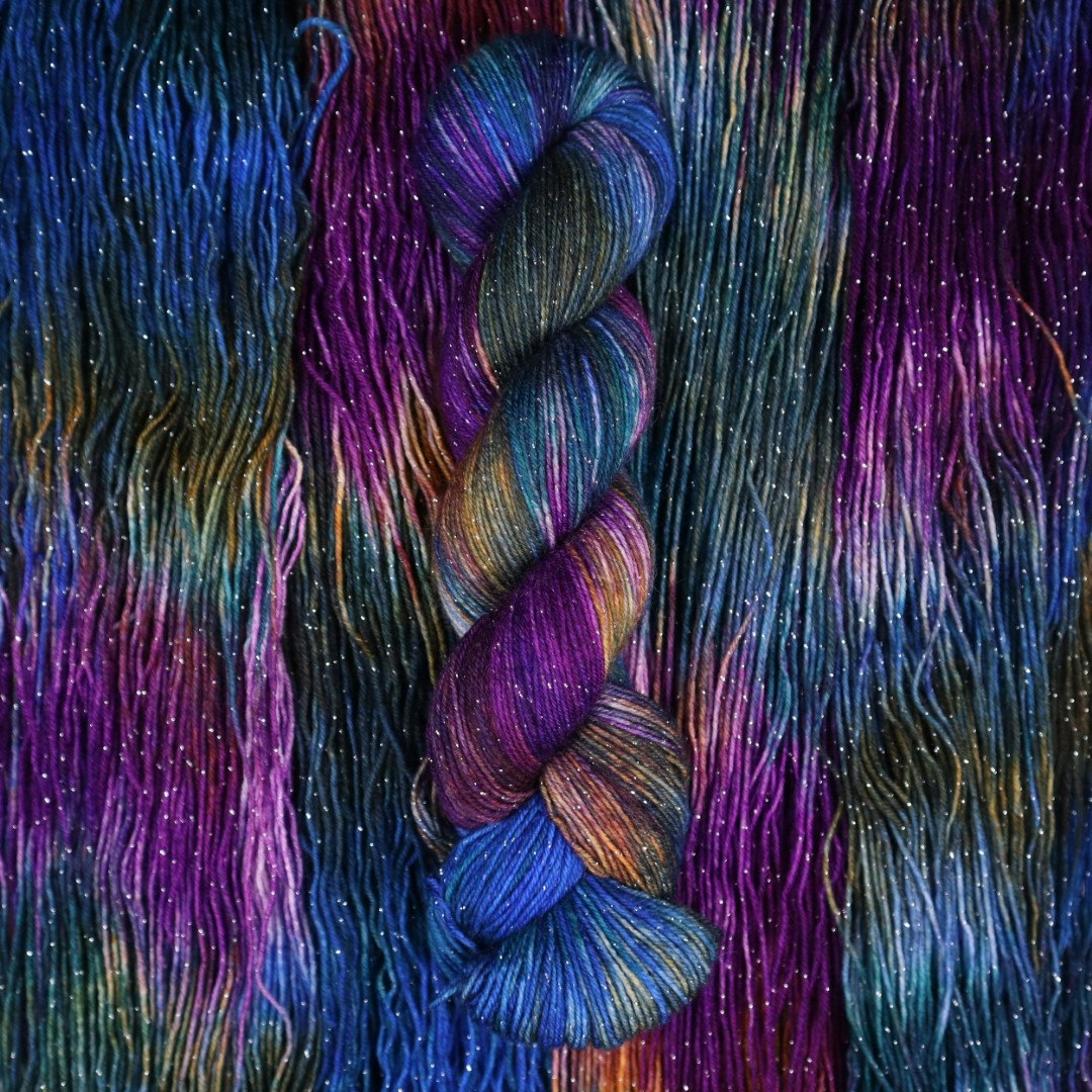 GLITTER Sockgarn "Cosmos Sparkle"