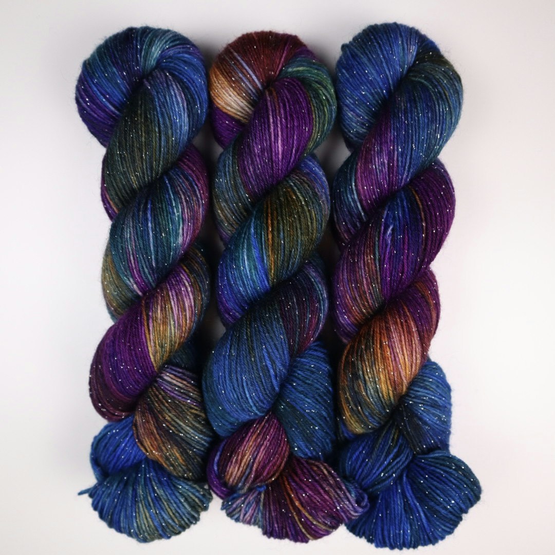 GLITTER Sockgarn "Cosmos Sparkle"