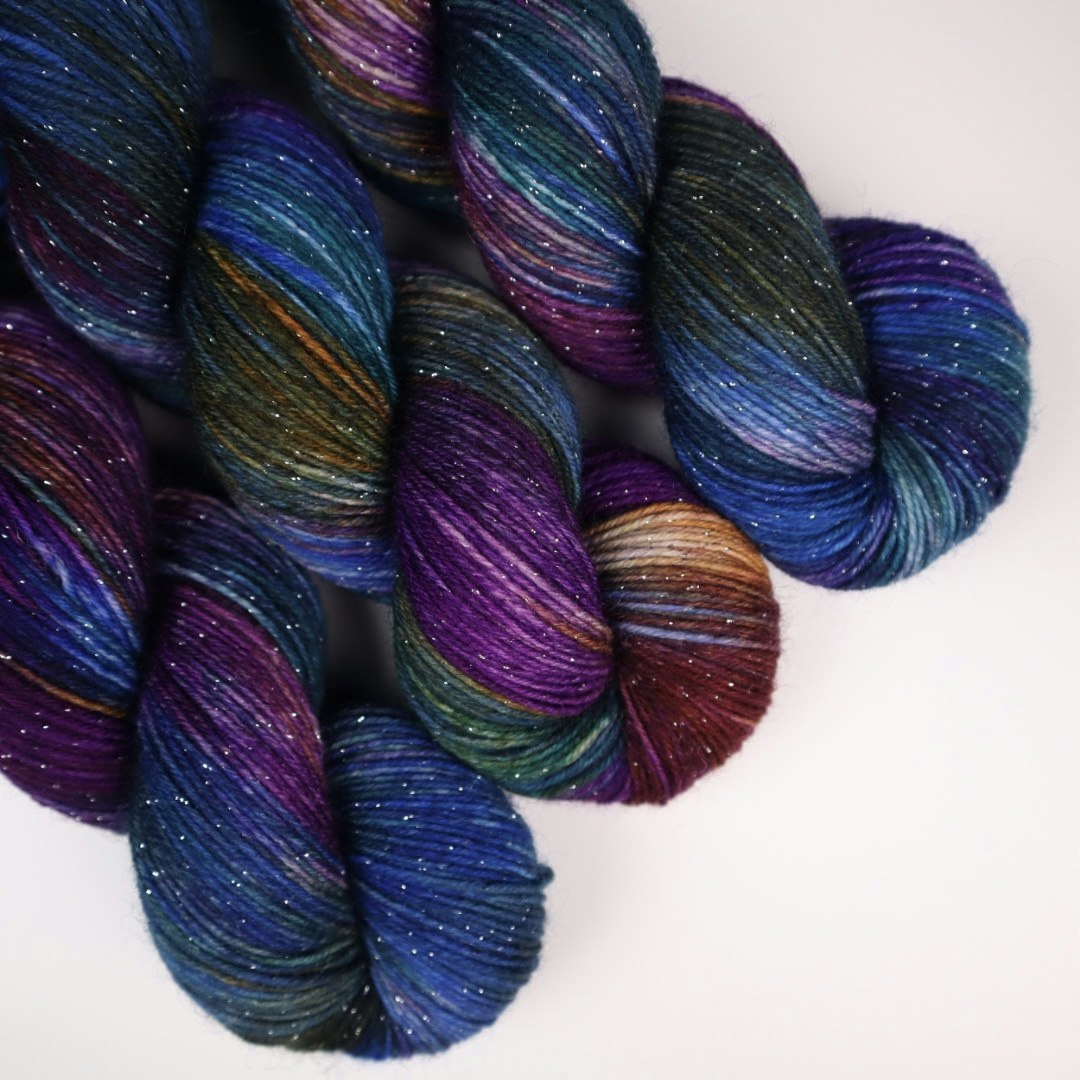 GLITTER Sockgarn "Cosmos Sparkle"