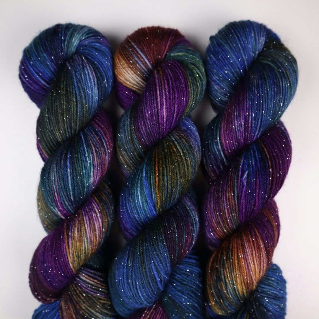 GLITTER Sockgarn "Cosmos Sparkle"
