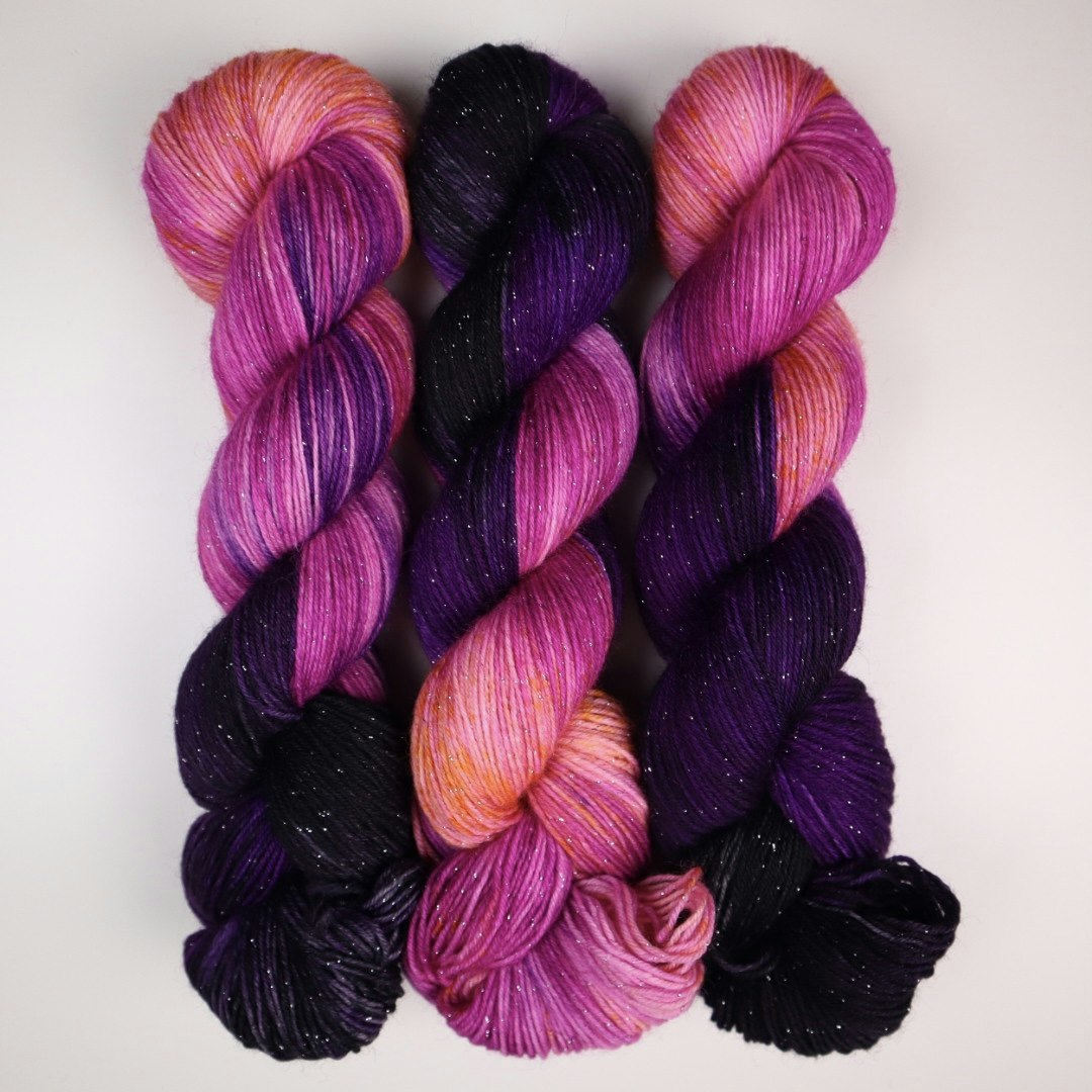 GLITTER Sockgarn "Sunset Bitch"