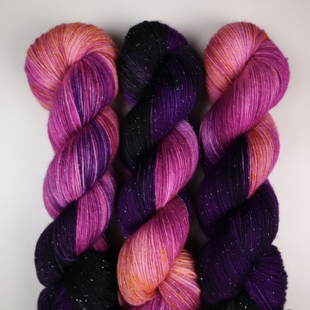 GLITTER Sockgarn "Sunset Bitch"