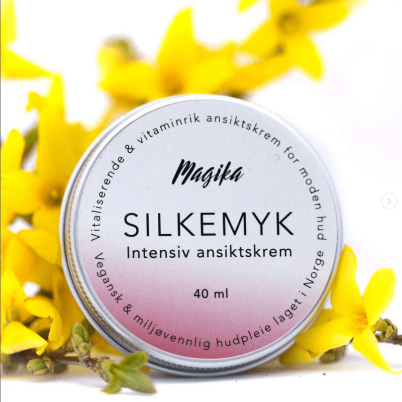 Silkemyk intensiv ansiktskrem.