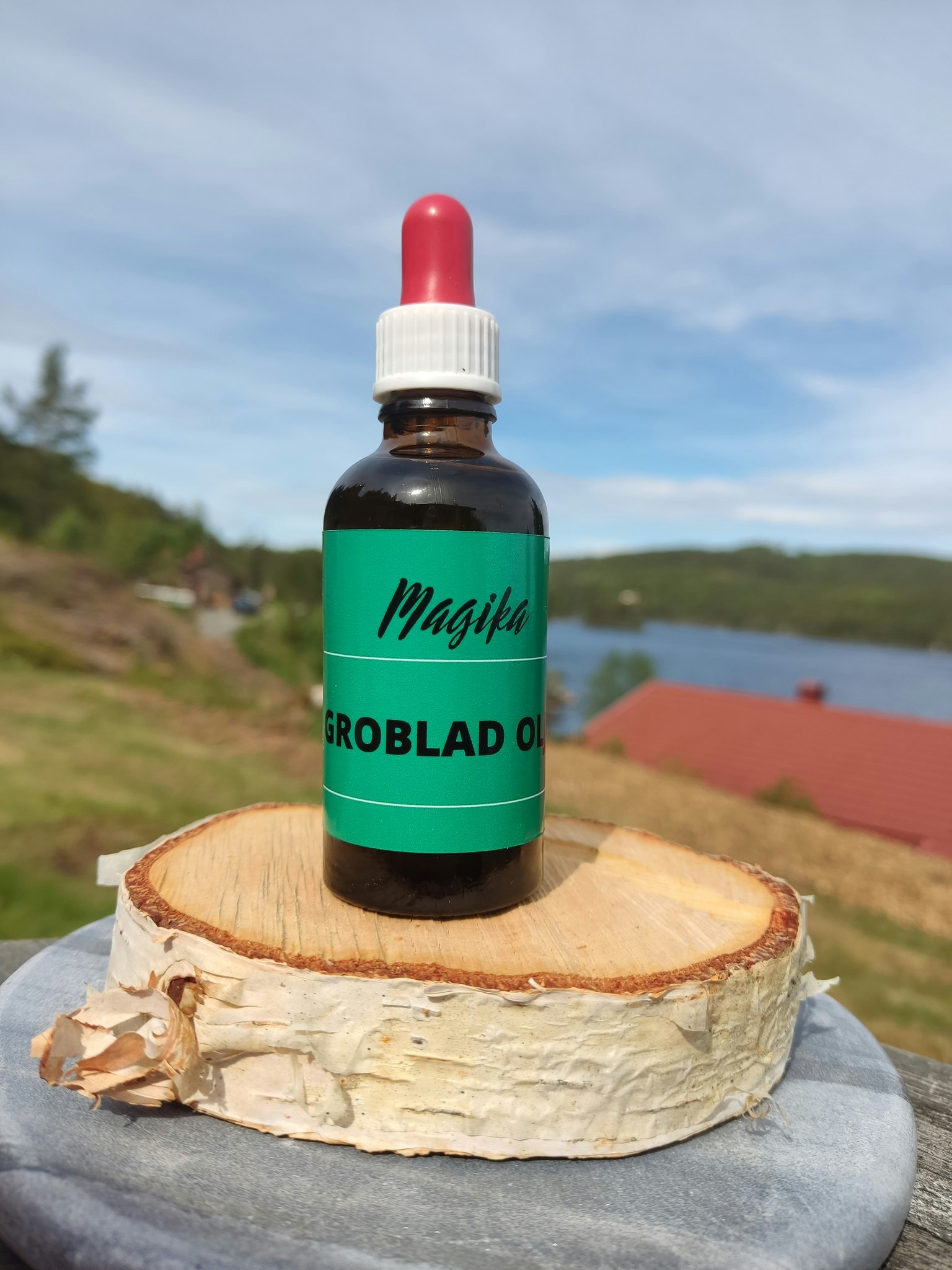 Groblad massasjeolje 100 ml