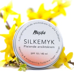 Silkemyk pleiende ansiktskrem 40 ml.