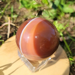 Carnelian kule stor.