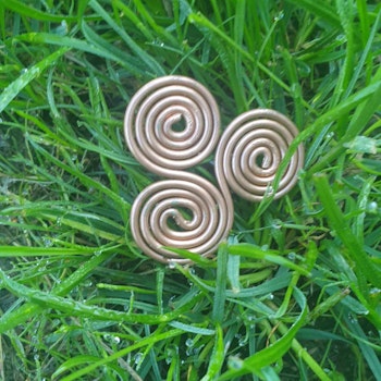 Triskelion spiral.