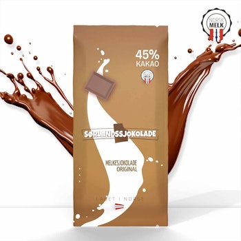 Melkesjokolade 45%