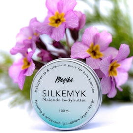 Silkemyk pleiende bodybutter prøve 40 ml