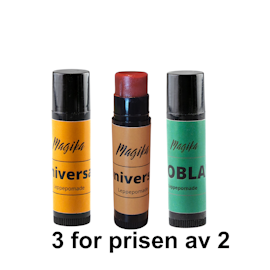 3 for 2 alle leppepomadene