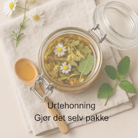 Urtehonning - Gjør det selv pakke
