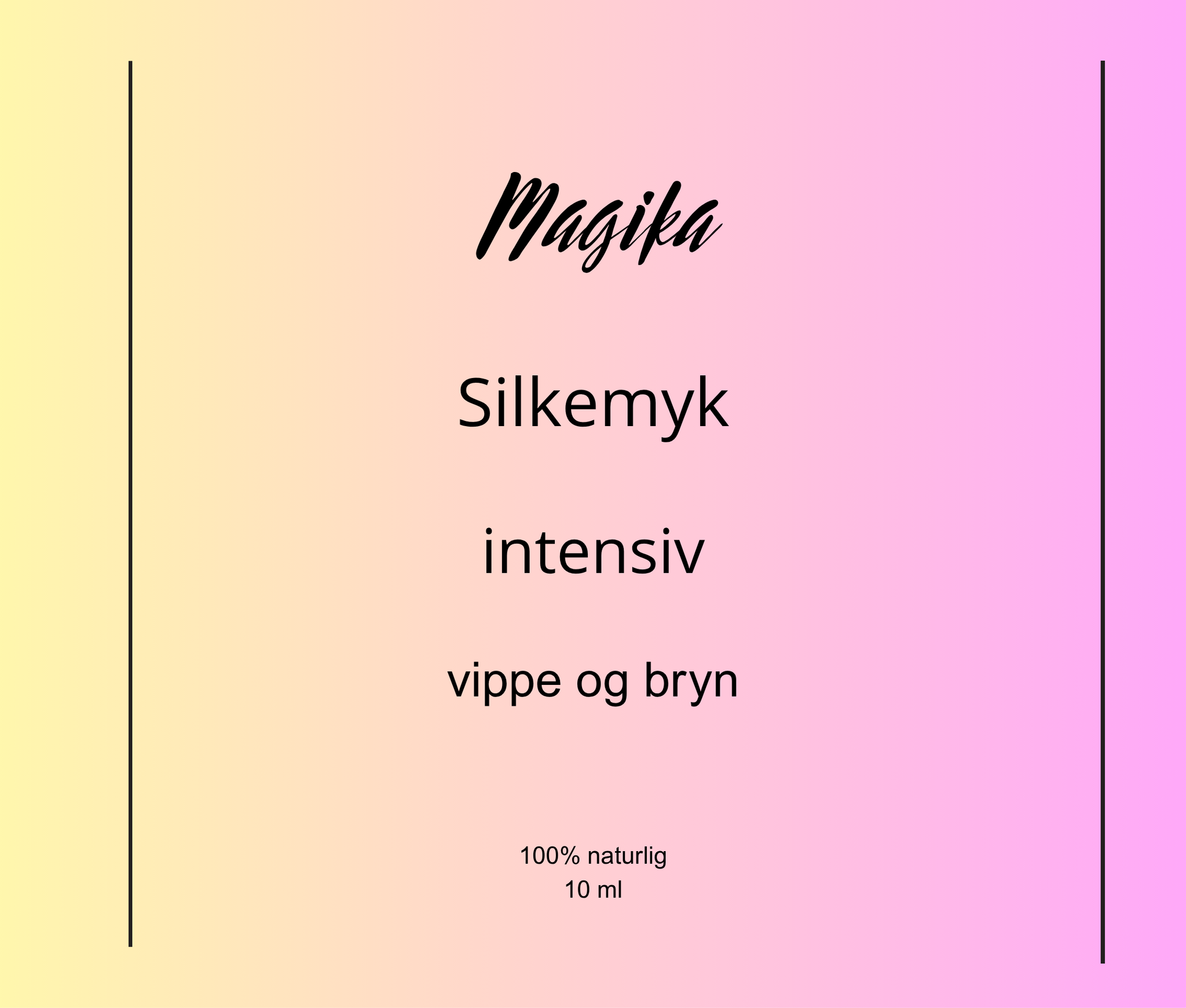 Silkemyk Intensiv vippe og bryn serum