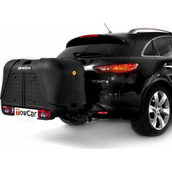 Cargo box for towbar Towbox V2 Black Edition