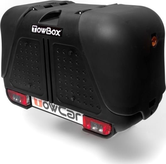 Cargo box for towbar Towbox V2 Black Edition