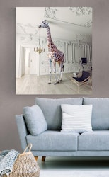 Giraffe And The Chandelier