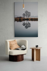 Treet ved innsjøen