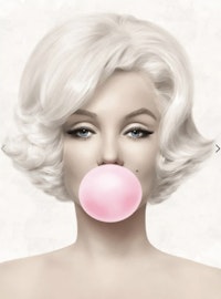 Marilyn Monroe bubble gum