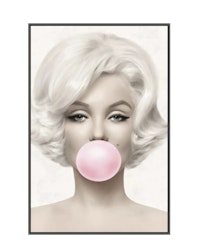 Marilyn Monroe bubble gum med ramme