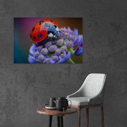 Ladybug On Flower