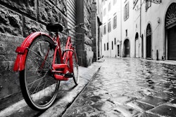 Retro Red Bike