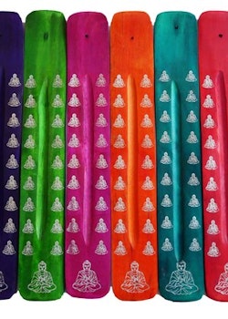 Rökelsehållare Buddha (6 olika färger)