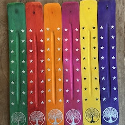 Rökelsehållare Tree of Life (6 olika färger)