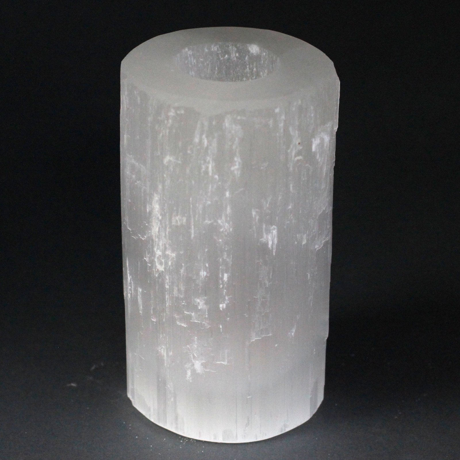 Ljuslykta Selenit (Cylinder 15 cm)