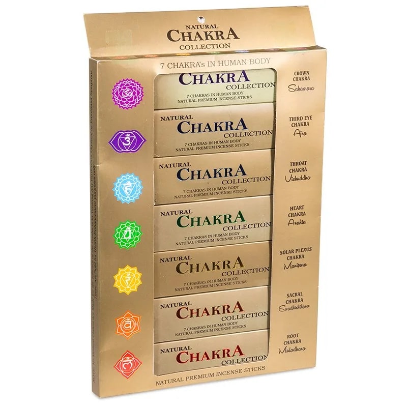 Seven Chakra (Kit med 7 rökelser) (Agarbathi)