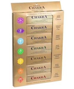 Seven Chakra (Kit med 7 rökelser) (Agarbathi)