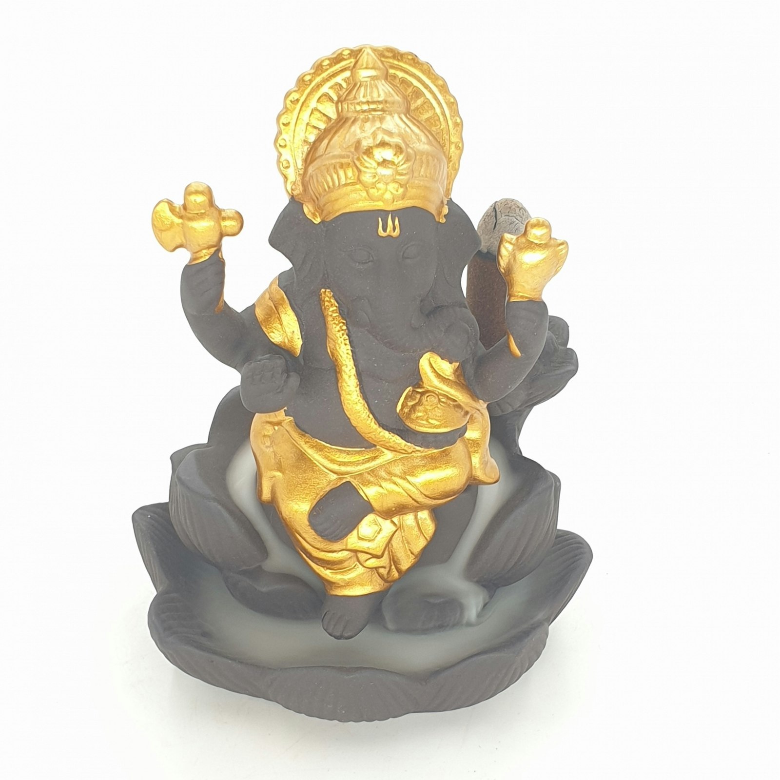 Backflow Ganesha (Guld)