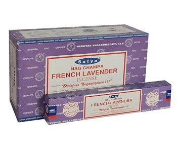 Rökelse Nag Champa French lavender (Satya)