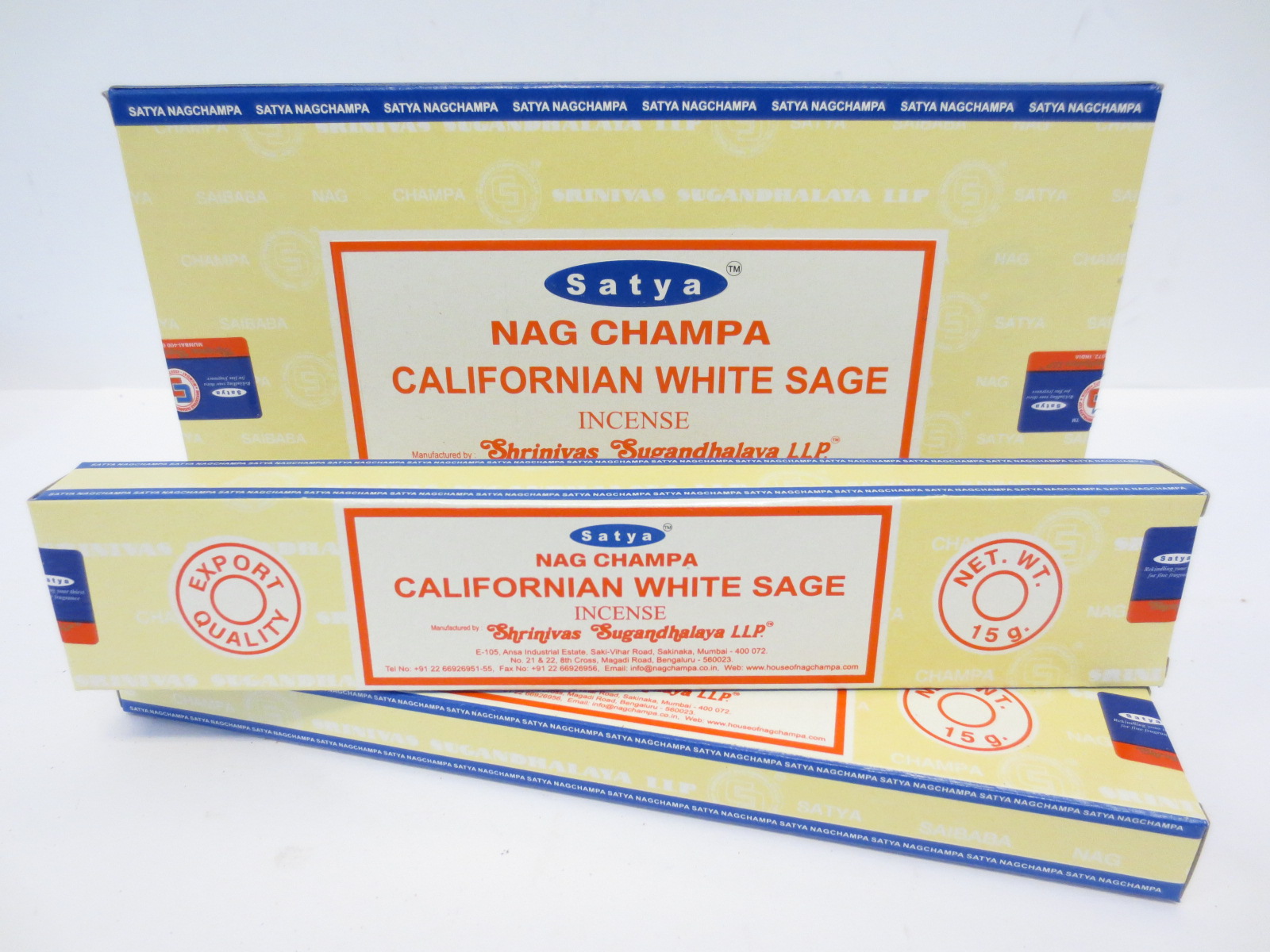 Nag Champa Californian White Sage (Satya)