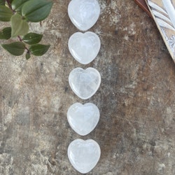 Hjärta Bergkristall (3 x 3 cm)