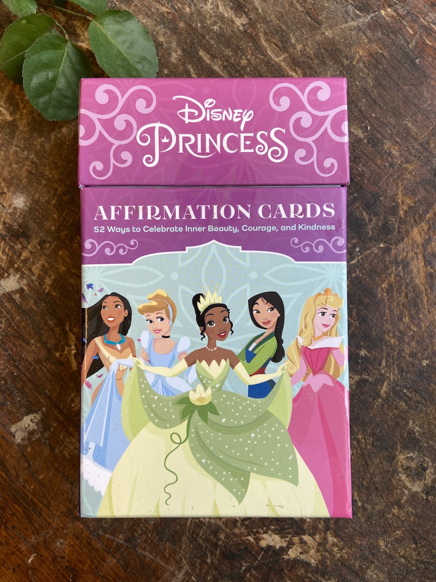 Disney princess affirmationskort