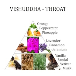 Vishuddha - Halschakra (Aromaspray)