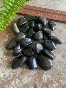 Obsidian guld (Guldobsidian), trumlad