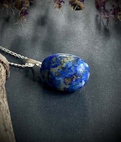 Kristallhänge Lapis Lazuli (925-Silver)