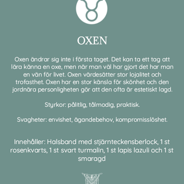 Stjärnteckenskit Oxen