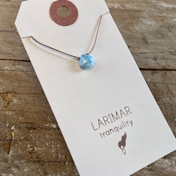 Kristallhänge Teardrop Larimar