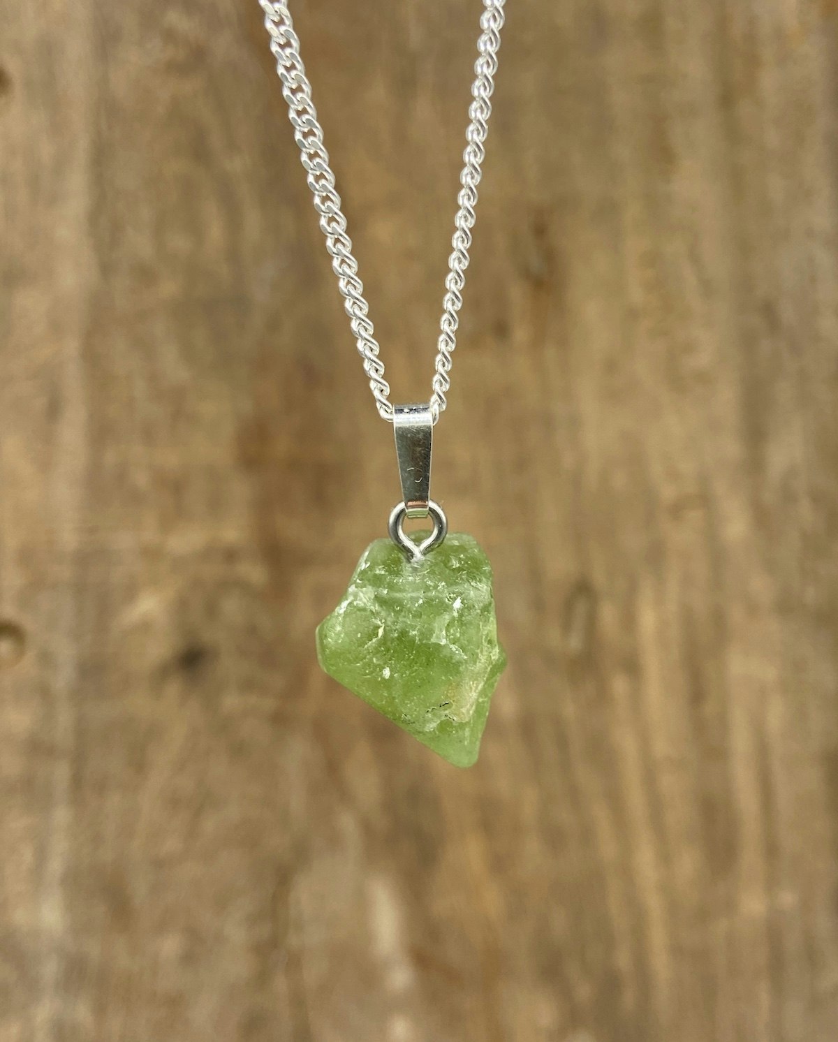 Kristallhänge Peridot (rå)
