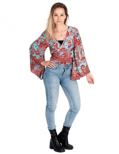 Topp Allegra (Turkos)