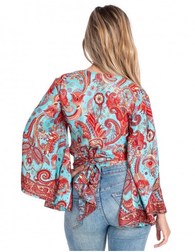 Topp Allegra (Turkos)