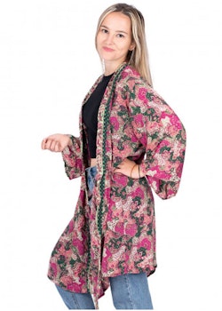 Kimono Frankie (Rosa/Grön)