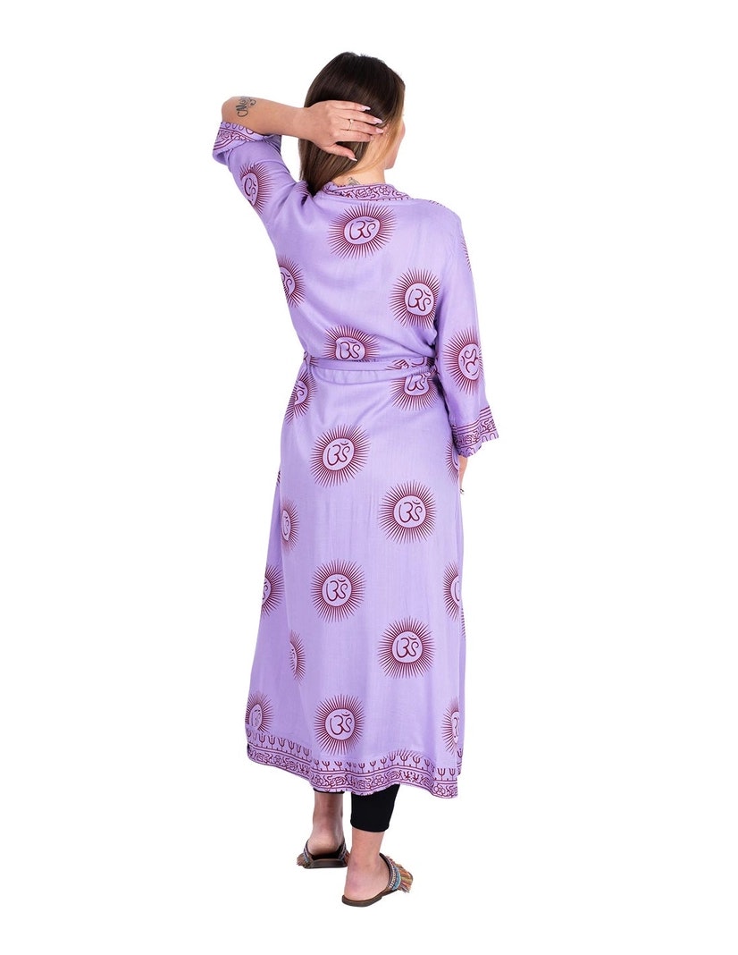 Kimono + Topp Heather (Lila)