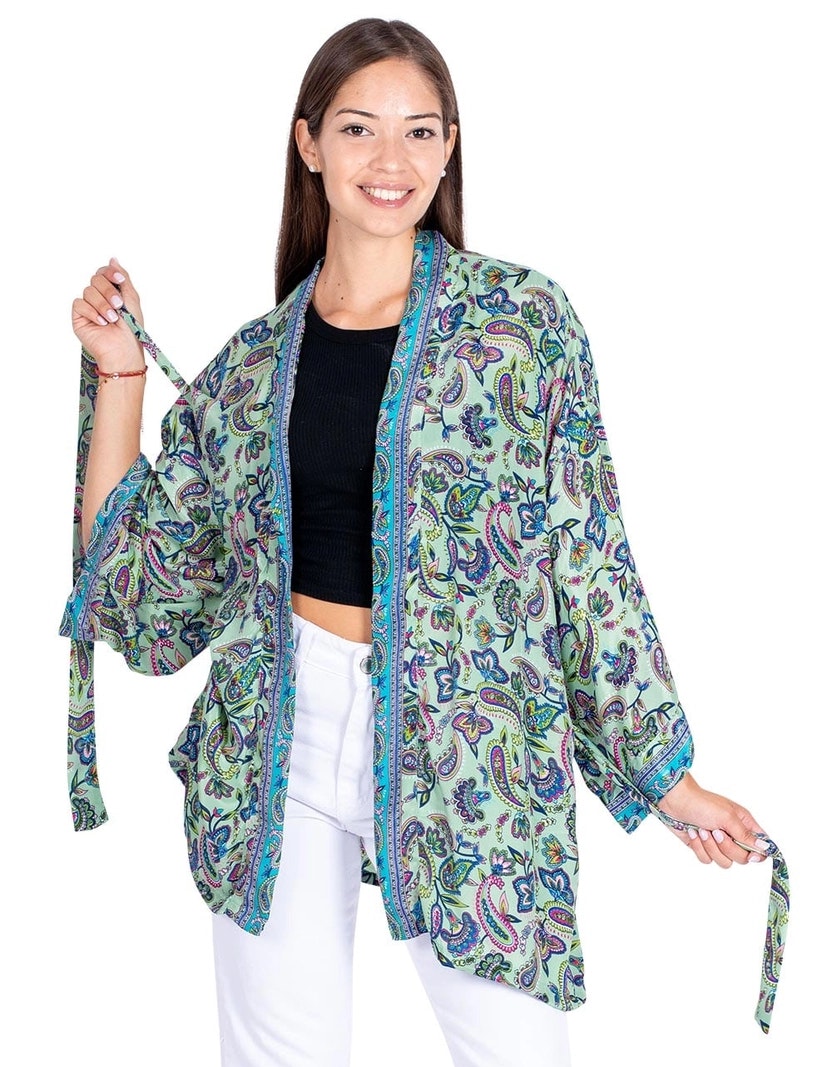 Kimono Lisette (Turkos)