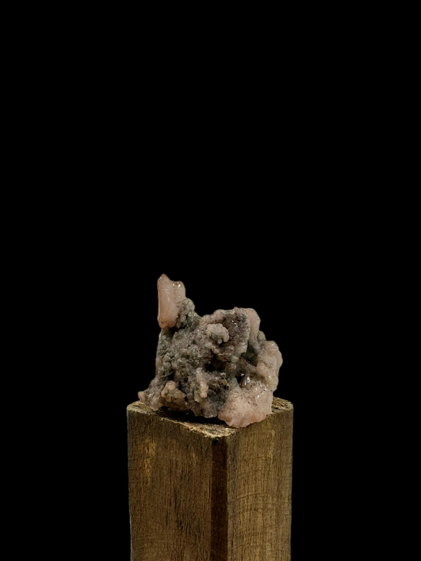 Kluster Rosa Bergkristall
