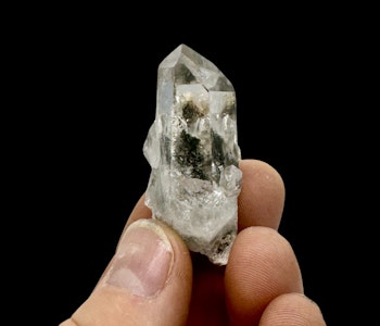 Spets Bergkristall med inklusion (Garden Quartz)