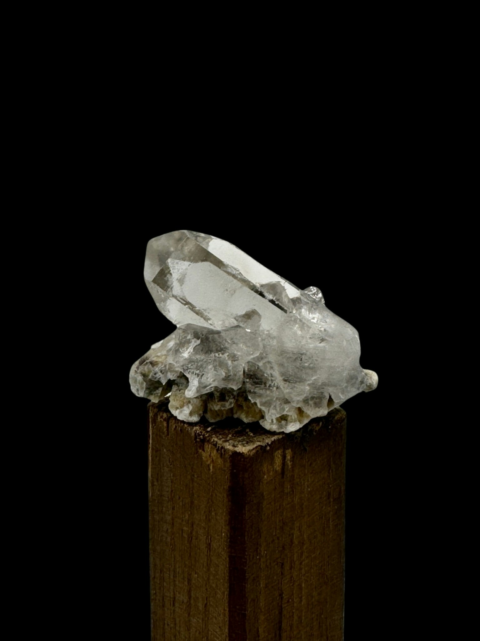 Spets Bergkristall med inklusion (Garden Quartz) AAA-kvalitet