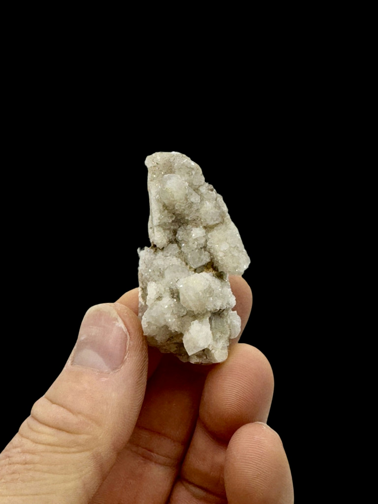 Kluster Andekvarts Vit (Spirit quartz)
