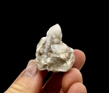 Kluster Andekvarts Vit (Spirit quartz)